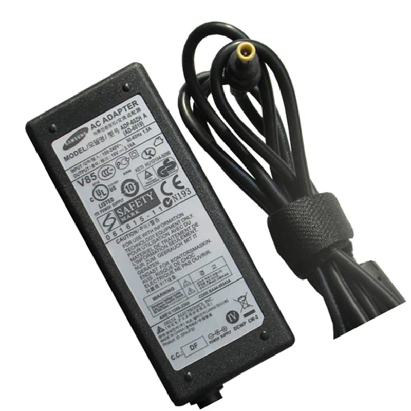 Original Samsung 60W 19V 3.16A Laptop AC Adapter Charger AD-6019B, 5.5*3.0mm